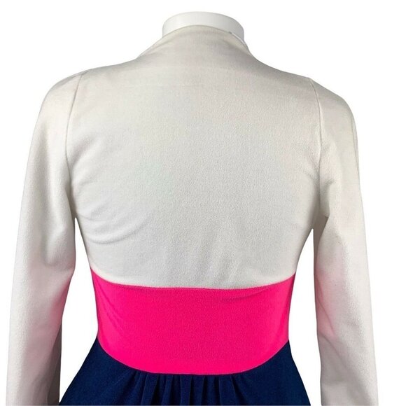 Gossard Artemis Vintage Velour Zip Up Robe Housedress Womens SMALL 70s - Picture 3 of 11